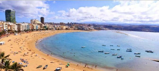 לאס פאלמס דה גראן קנאריה Apartamentos Syria Las Canteras מראה חיצוני תמונה