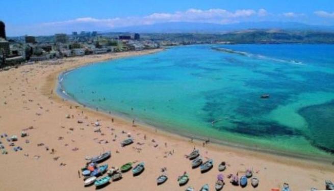 לאס פאלמס דה גראן קנאריה Apartamentos Syria Las Canteras מראה חיצוני תמונה